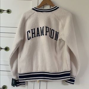 BRAND NEW champion sherpa full zip jacket